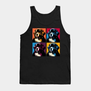 Newfoundland Dog Pop Art - Dog Lover Gifts Tank Top